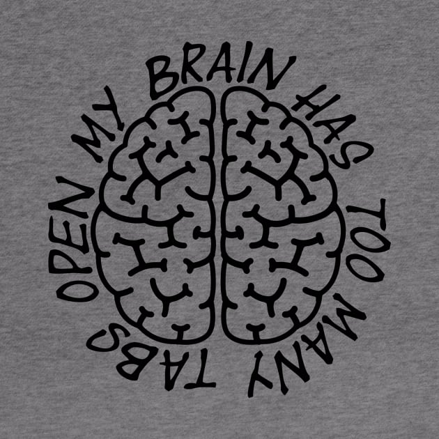 My Brain Has Too Many Tabs Open by Hany Khattab